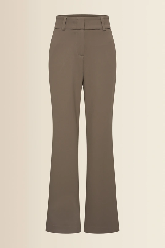 Pantalon met wijde pijpen