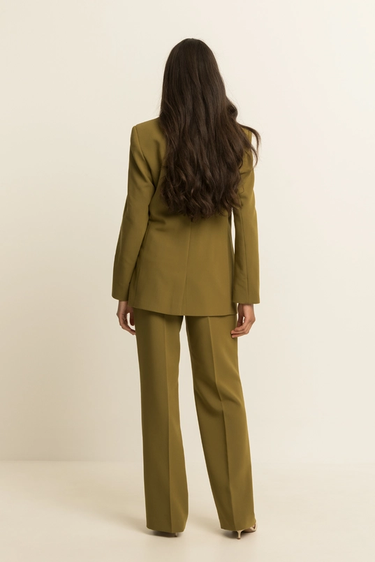 Pantalon met wijde pijpen