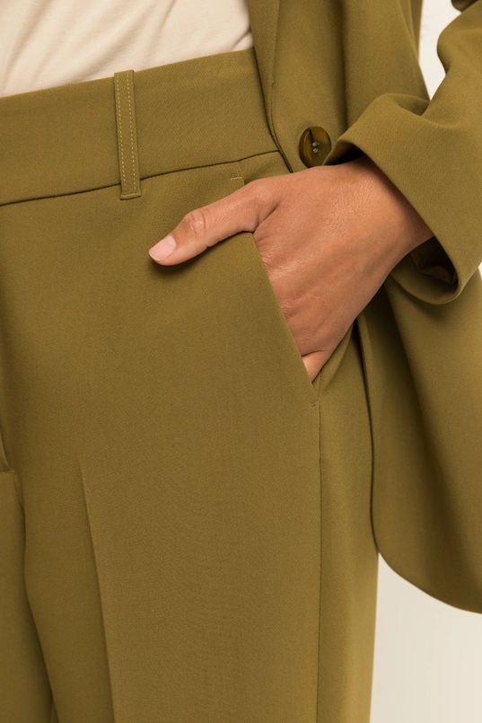 Pantalon met wijde pijpen