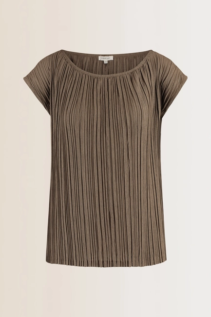 Plissé top