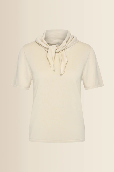 Pullover met sjaal