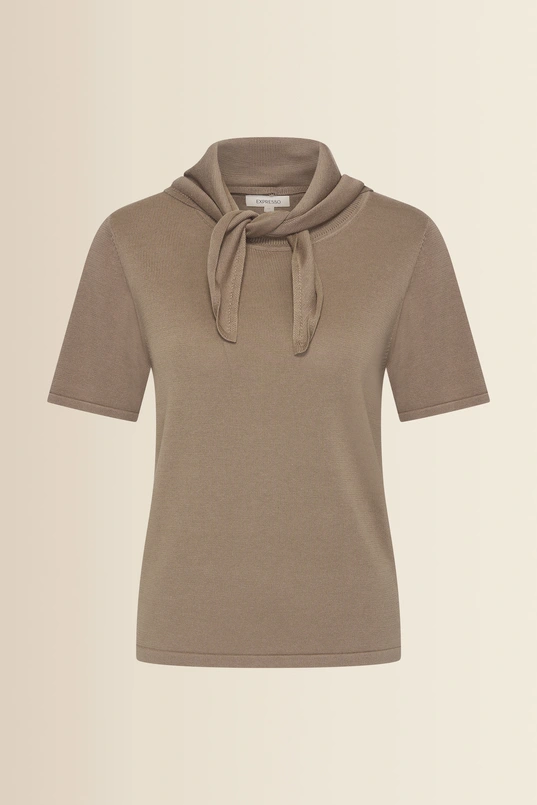 Pullover met sjaal