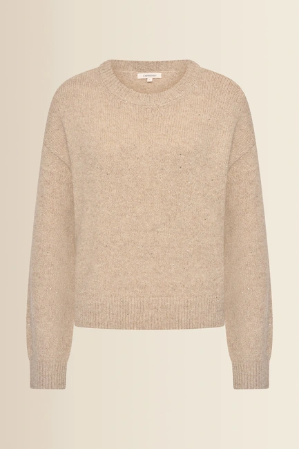 Pullover multicolor metallic