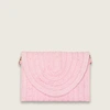Raffia clutch