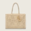 Raffia shopper