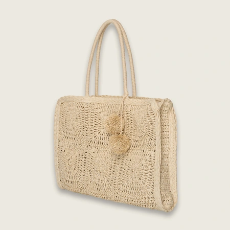 Raffia shopper