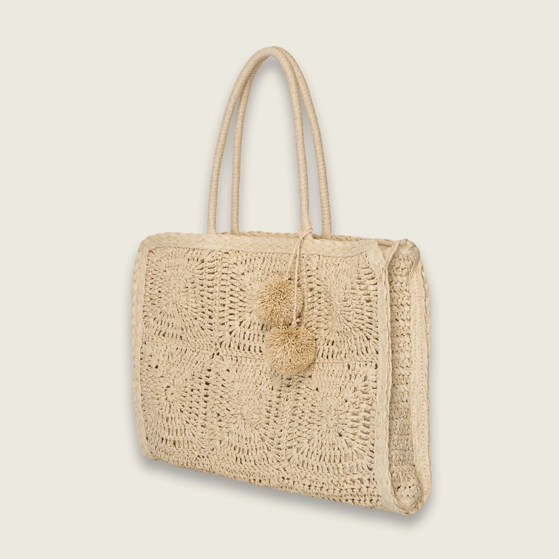 Raffia shopper
