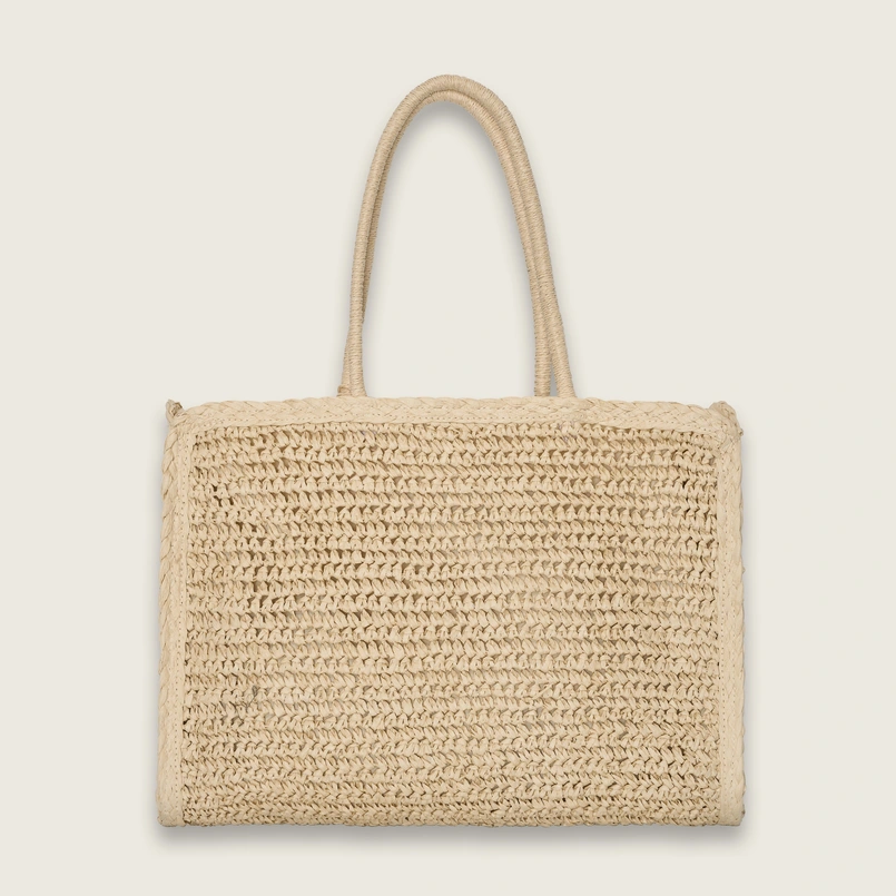 Raffia shopper