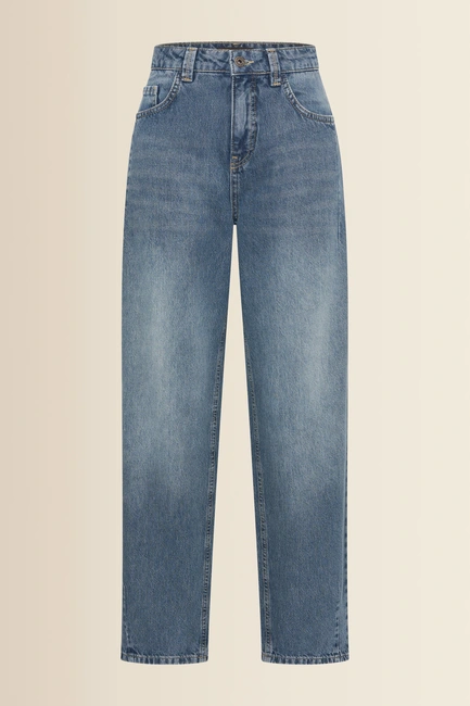 Relaxed fit barrel jeans