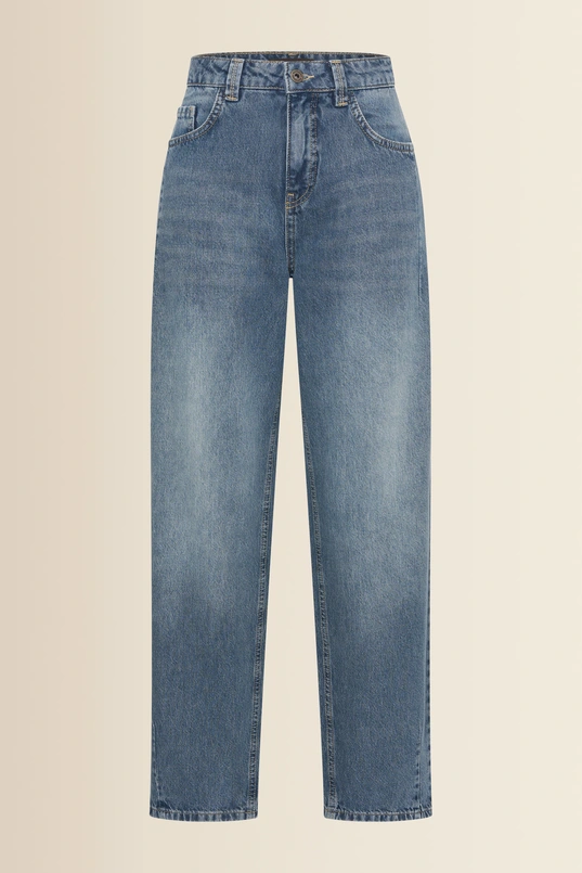 Relaxed fit barrel jeans