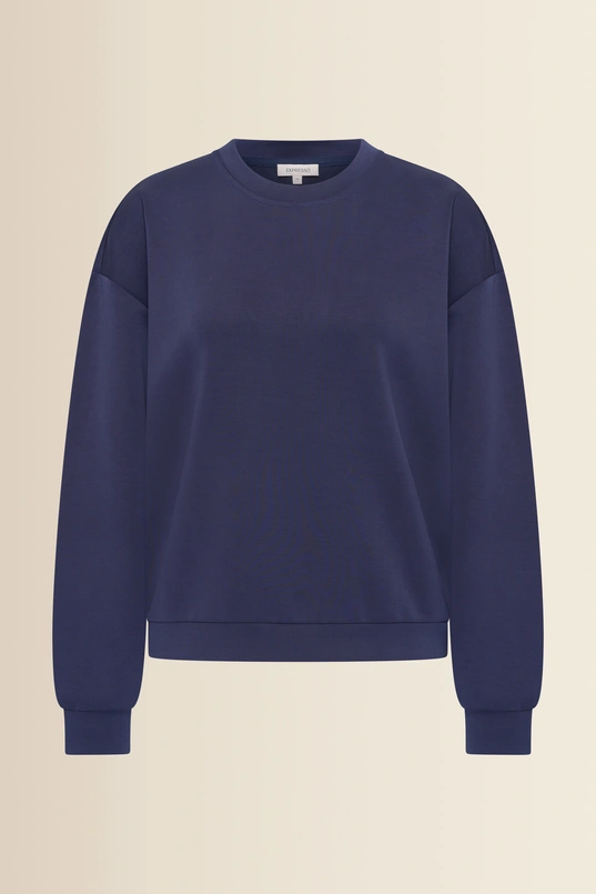 Relaxed sweater met ronde hals