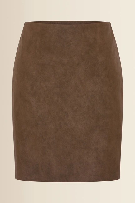 Rok in suèdelook