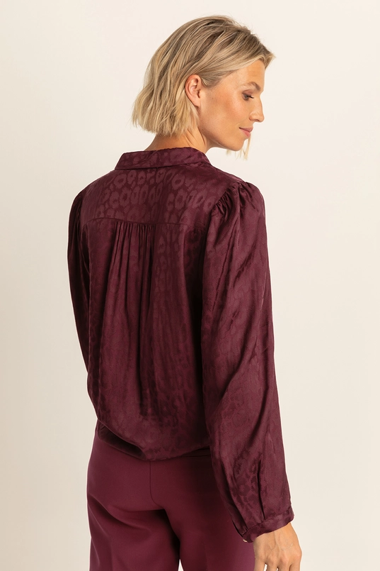 Satijnen blouse