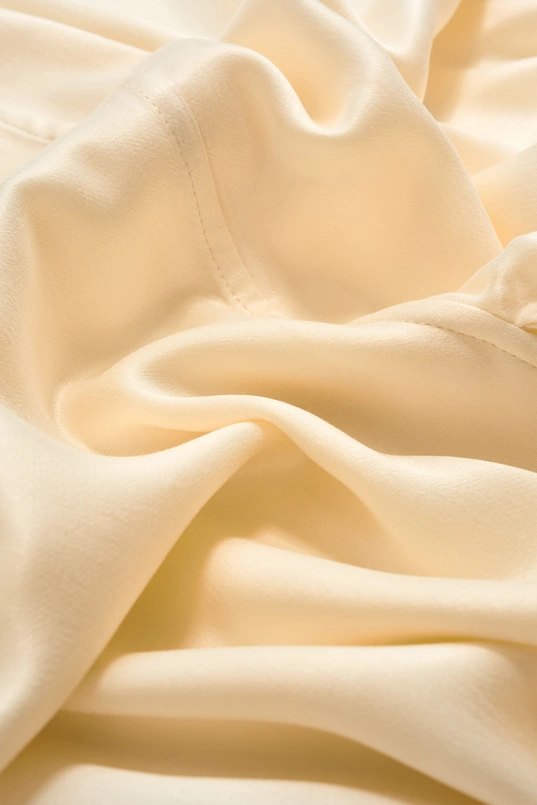 Satijnlook blouse met strikdetail