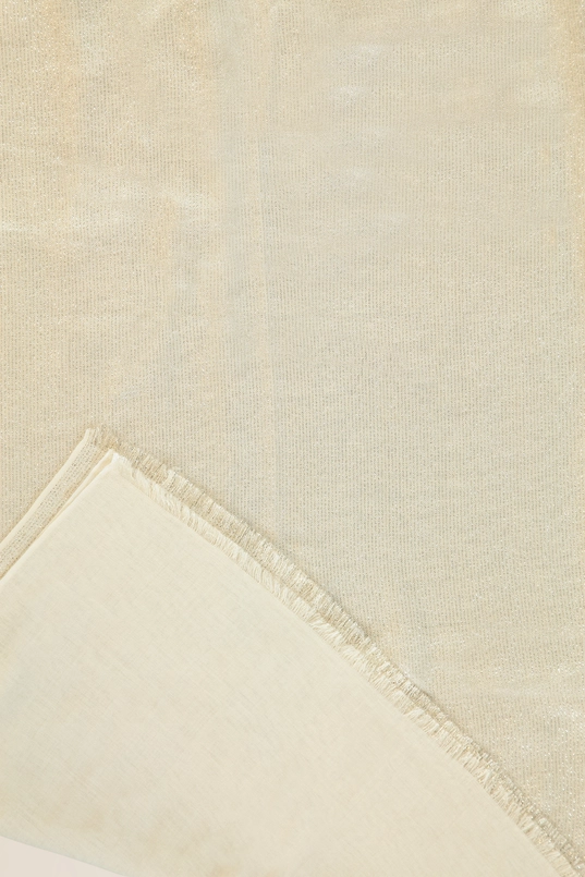 Scarf woven lurex