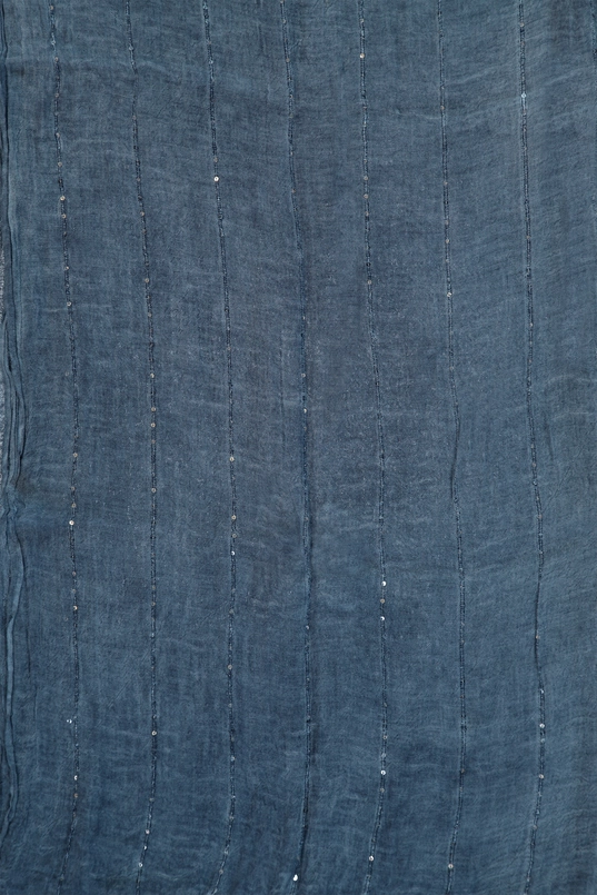 Scarf woven washed sequin
