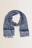 Shawl met franjes