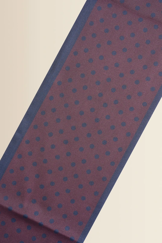 Shawl met stipdessin