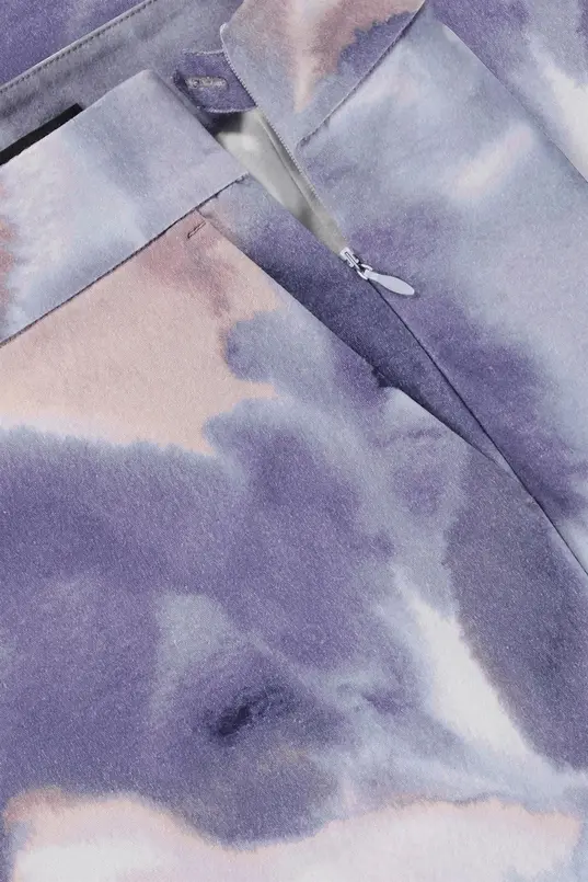 Short met print