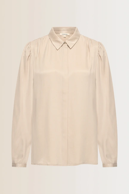 Soepelvallende blouse