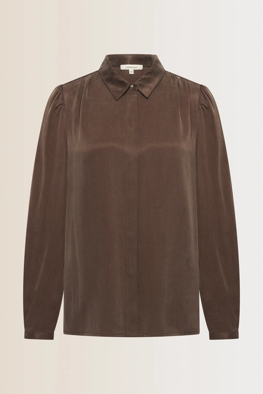 Soepelvallende blouse