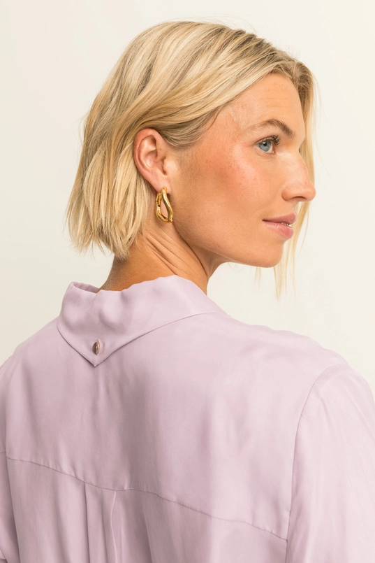 Soepelvallende blouse