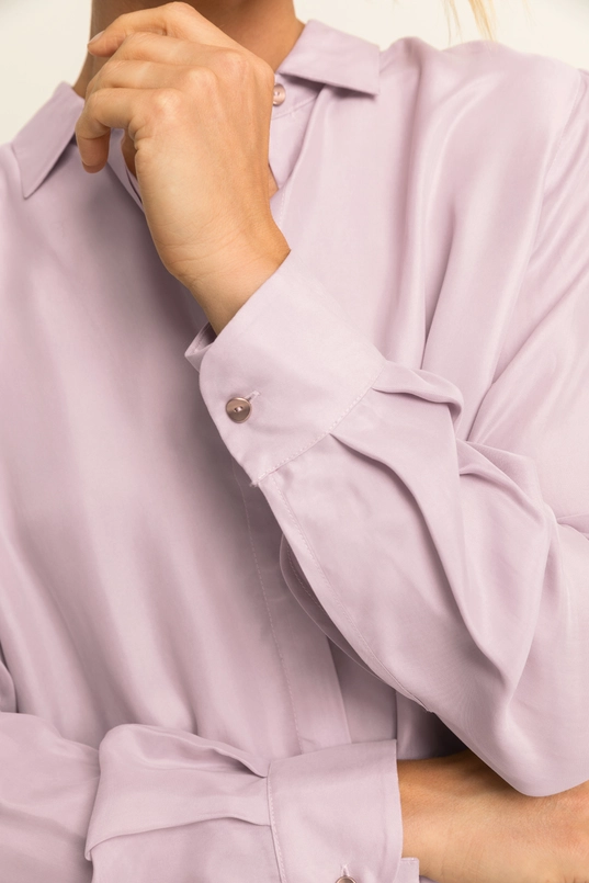 Soepelvallende blouse