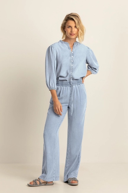 Soepelvallende broek