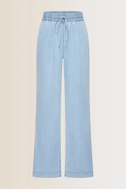 Soepelvallende broek