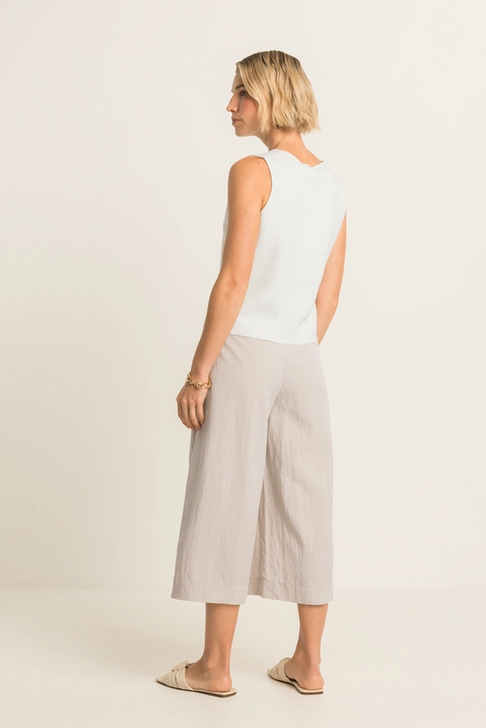 Soepelvallende culotte