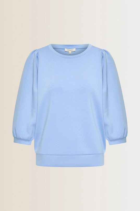 Sweater met pofmouwen