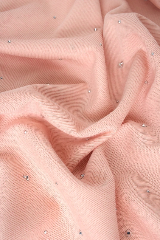 T-shirt met strassdetail