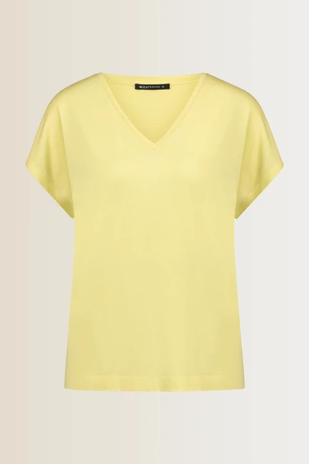 T-shirt met V-hals