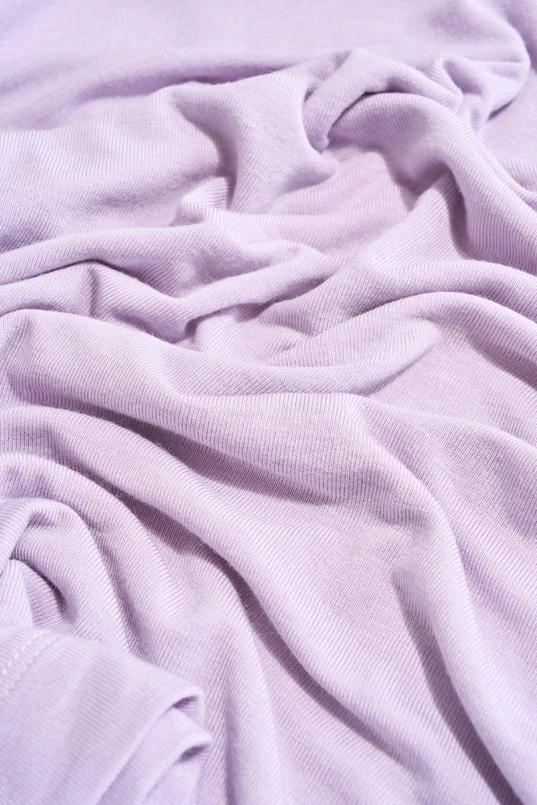Tee long sleeve wool look