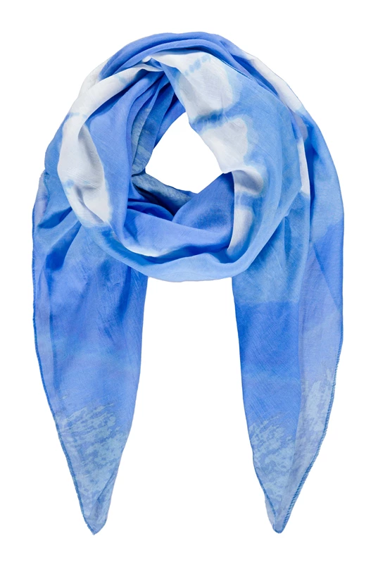 Tie-dye shawl