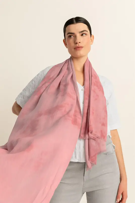Tie dye shawl