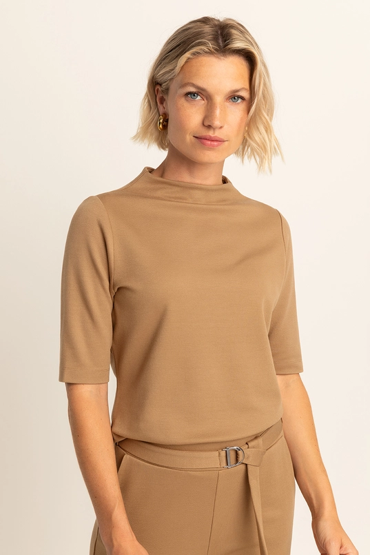 Top met mockneck