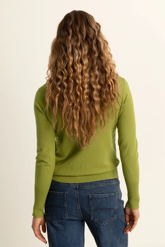 Top met schouderplooien