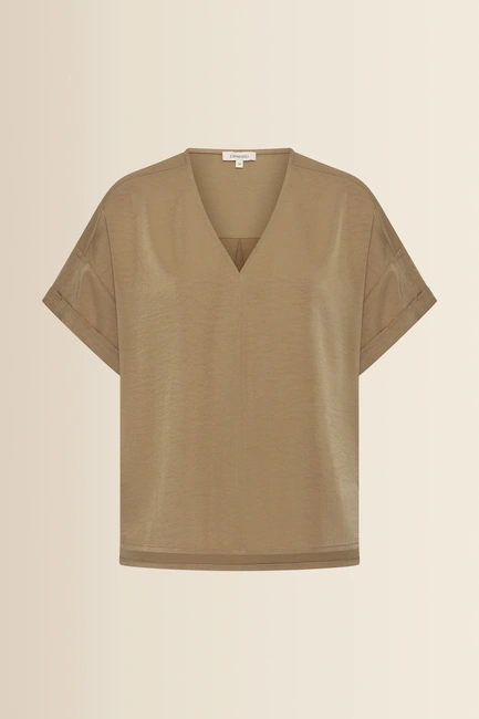 Top met V-hals
