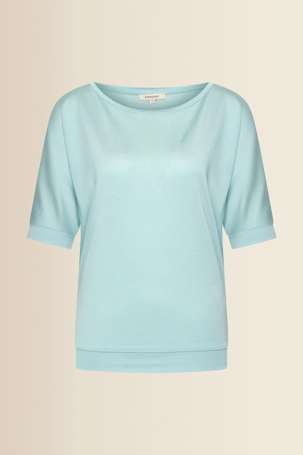 Top met vleermuismouwen