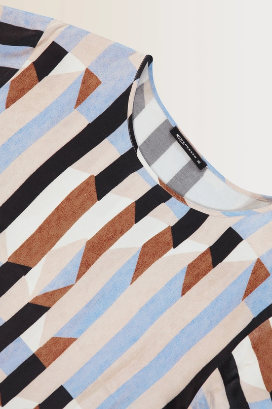 Top multicolour print