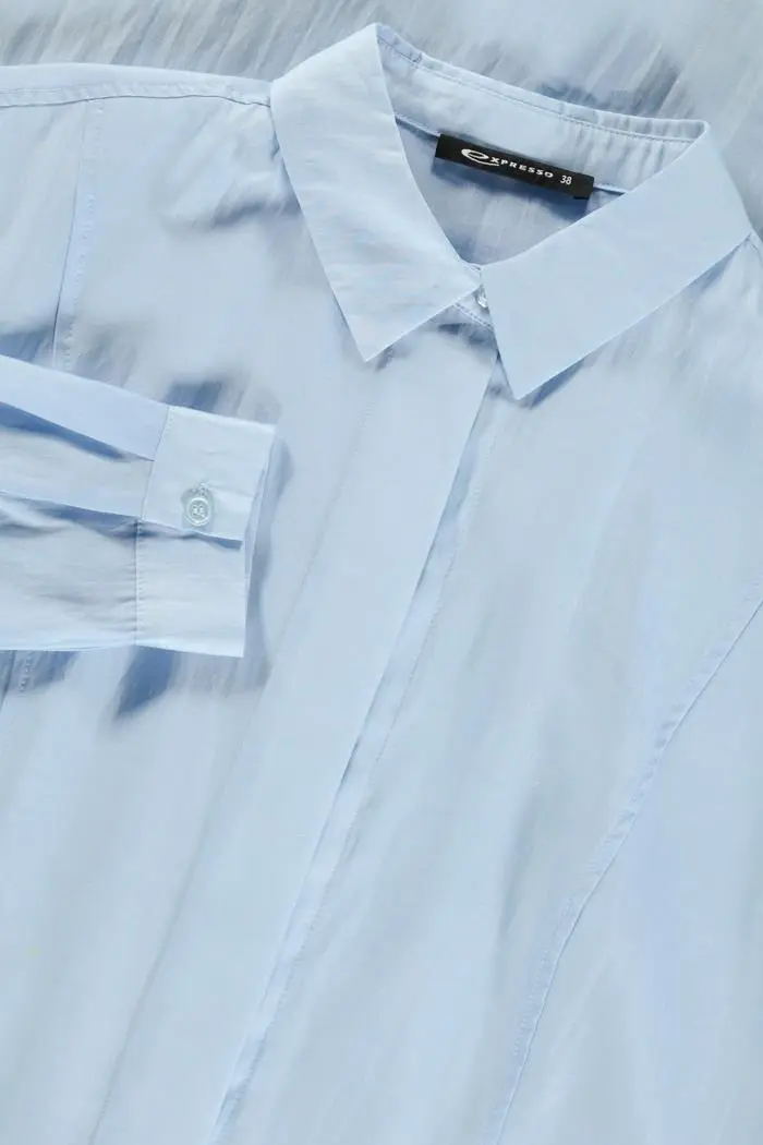 Transparante overblouse