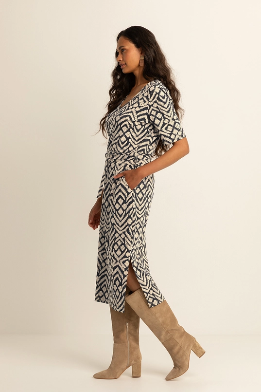 Travel jurk met print
