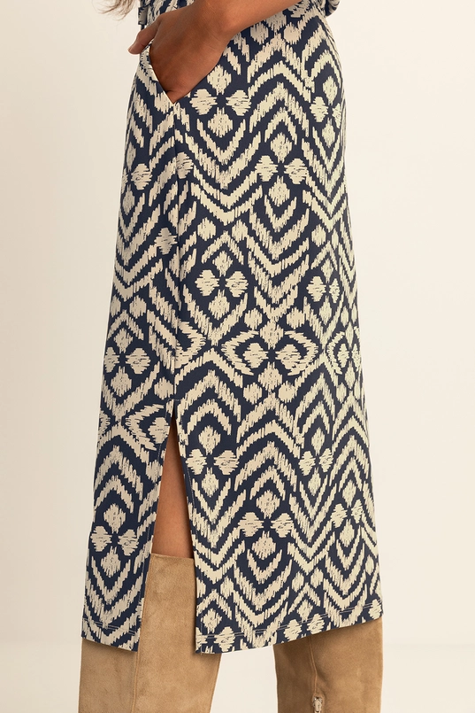 Travel jurk met print