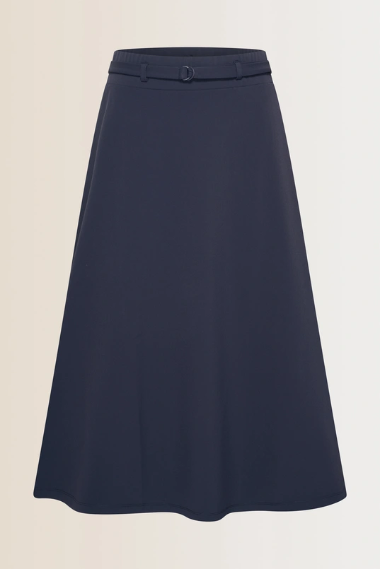 Travel rok met ceintuur
