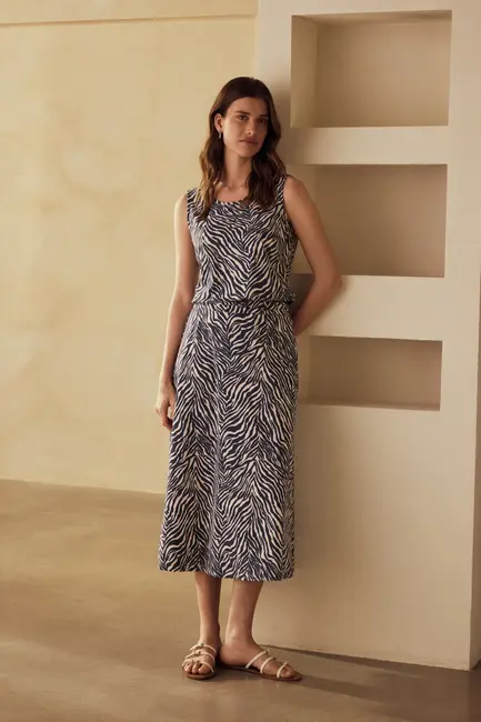 Travel rok met print