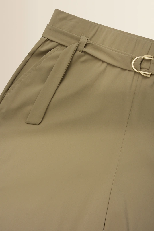 Travelbermuda met ceintuur