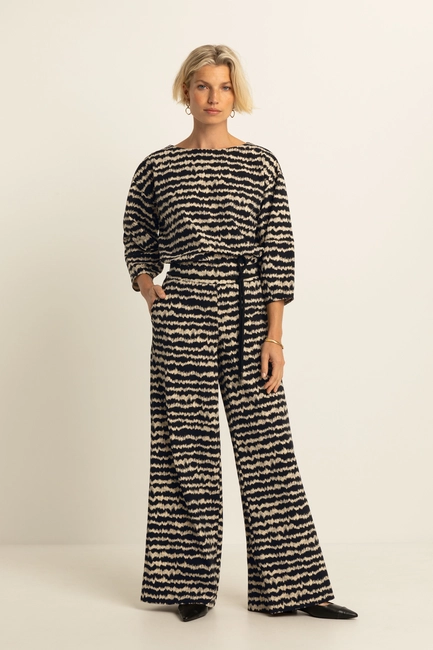 Travelbroek met ceintuur