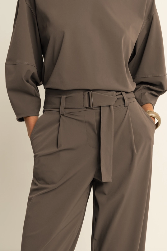 Travelbroek met ceintuur