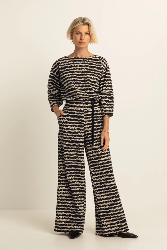 Travelbroek met ceintuur